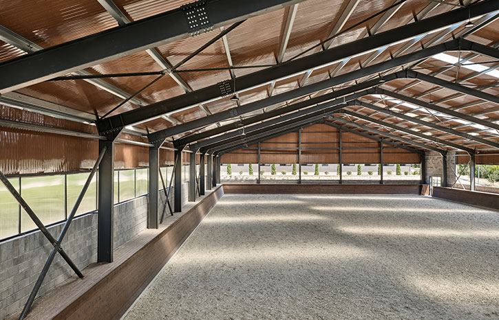 من الرؤية إلى الحلبة: تصميم مركز فروسيتك الحديث